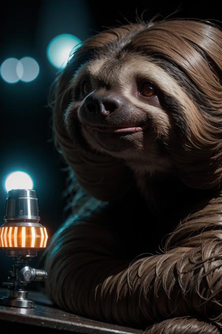 00004-3793879453-postapocalypse, highly detailed RAW color photo, of a (wise old sloth_1.2), atompunk__(setting_), Cyrillic, (retrofuturism), mec.png